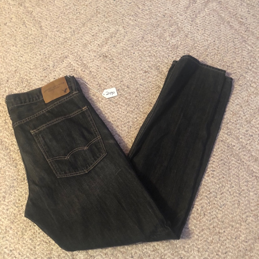 American Eagle Slim Straight Jeans 32 x 32 2490